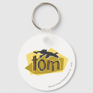 Tom Silhouette Logo Key Ring