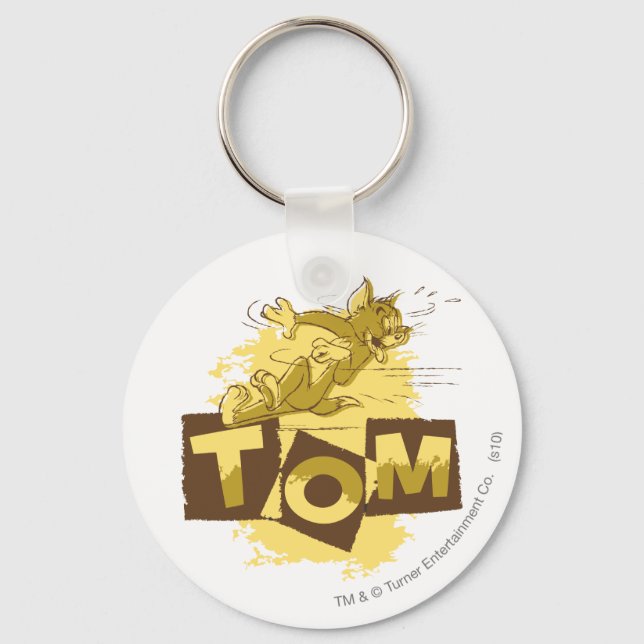 Tom Sliding Stop Key Ring (Front)