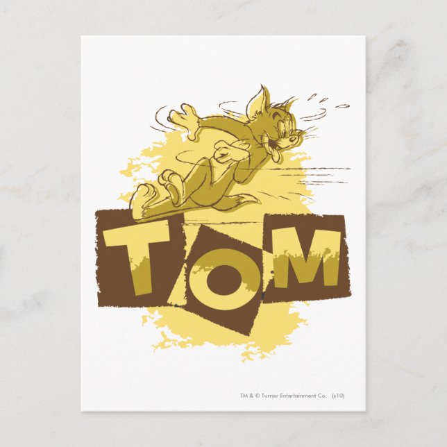 Tom Sliding Stop Postcard (Front)