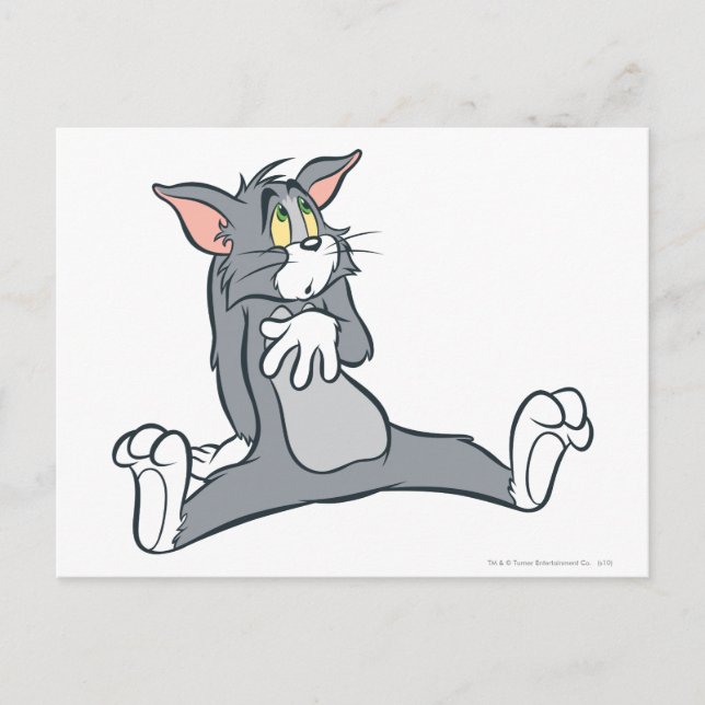 Tom Sulking Postcard (Front)