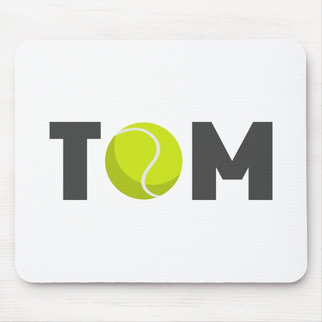 Tom Tennis Mouse Pad (Front)