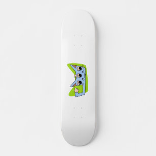 Tom the Toxic Cat Skateboard