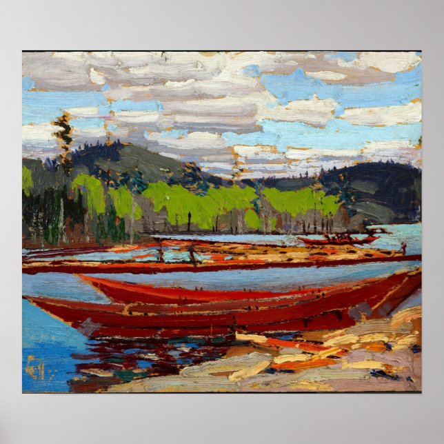 Tom Thomson Bateaux Poster (Front)