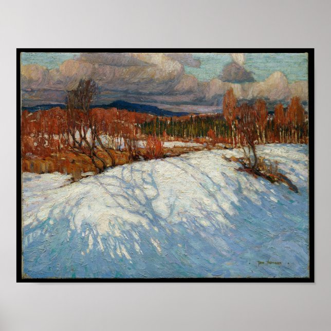 Tom Thomson In Algonquin Park Poster (Front)