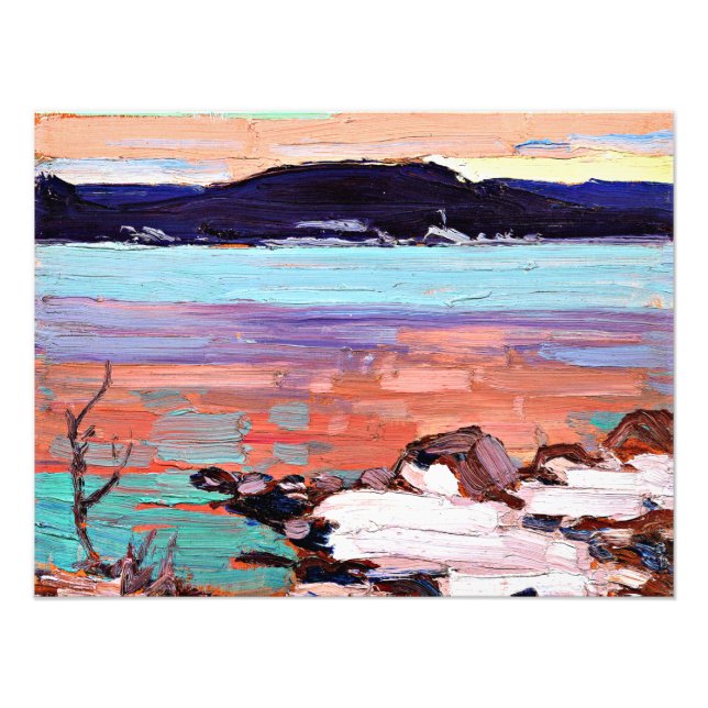Tom Thomson - Landscape with Snow Photo Print (Front)