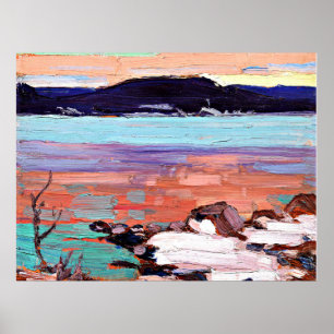 Tom Thomson - Landscape with Snow Poster