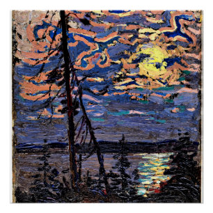 Tom Thomson - Moonlight Poster
