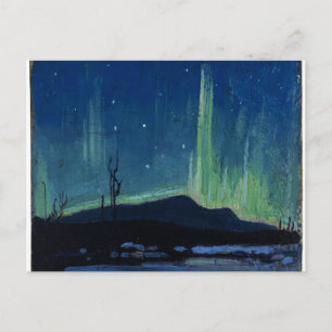 Tom Thomson - Northern Lights Postcard