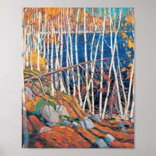 Tom Thomson Painting In the Northland Ontario Land Poster