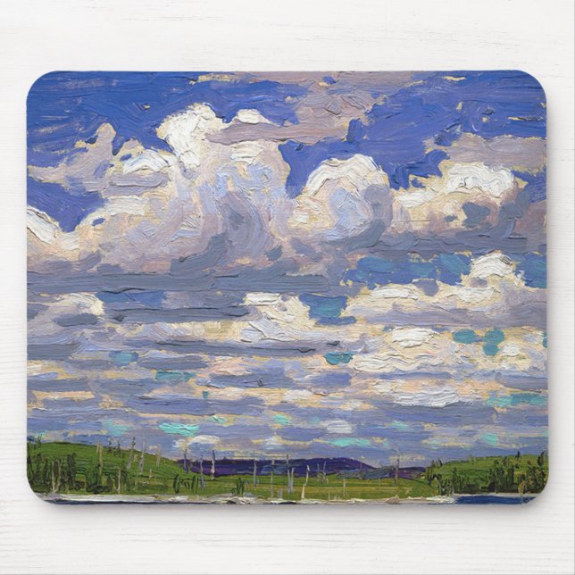 Tom Thomson painting, Summer Day Mouse Pad (Front)