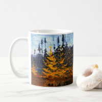 Tom Thomson Painting Tamaracks Canadian Wilderness