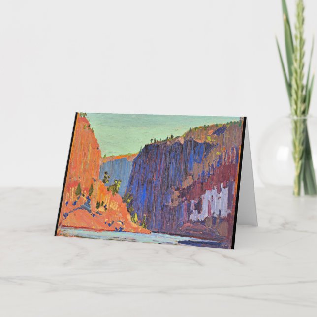 Tom Thomson - Petawawa Gorges Card (Front)