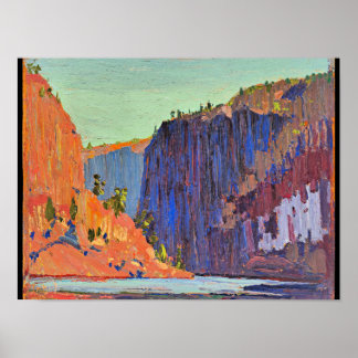 Tom Thomson - Petawawa Gorges Poster