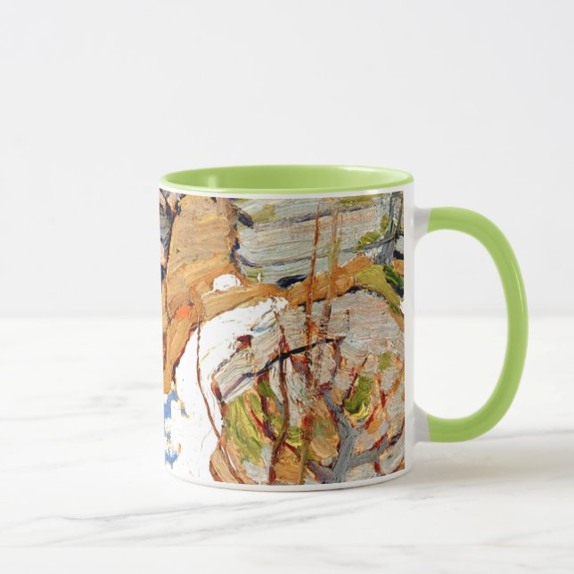 Tom Thomson - Snow and Rocks Mug (Right)