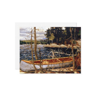 Tom Thomson - The Canoe Postcard