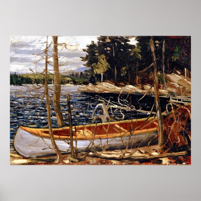 Tom Thomson - The Canoe Poster (Front)