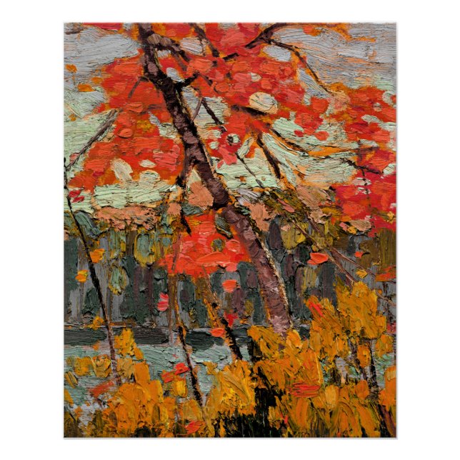 Tom Thomson - Twisted Maple Poster (Front)