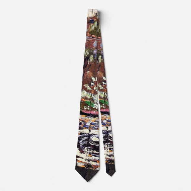 Tom Thomson - Wild Cherry Trees Tie (Front)