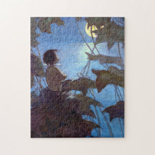 Tom Watching the Moon, Jessie Willcox Smith Jigsaw Puzzle