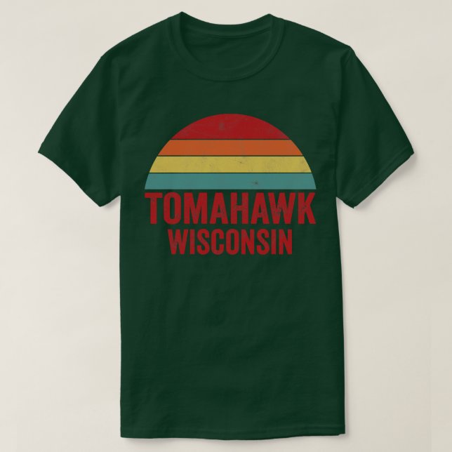 Tomahawk Wisconsin T-Shirt (Design Front)