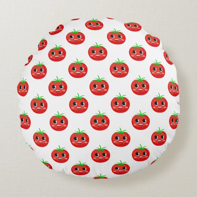 Tomahto Round Cushion (Front)