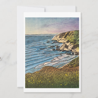 Tomales Bay Trail Flat Holiday Card
