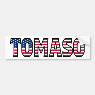 Tomaso Name Vorname USA Aufkleber Sticker Auto