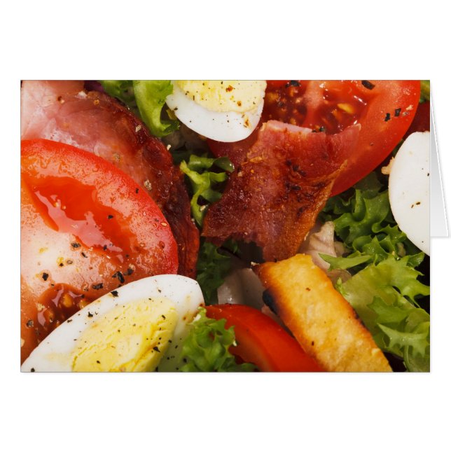 Tomato and Bacon Salad (Front Horizontal)