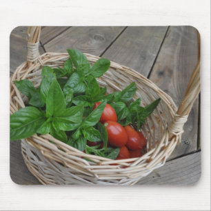 Tomato and Basil Dreams Mouse Pad