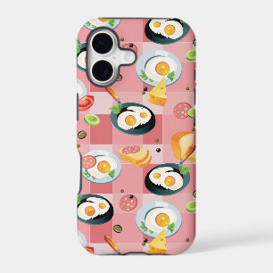 Tomato and Fried Eggs Pattern