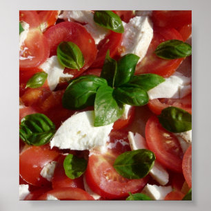 Tomato and Mozzarella Salad Poster