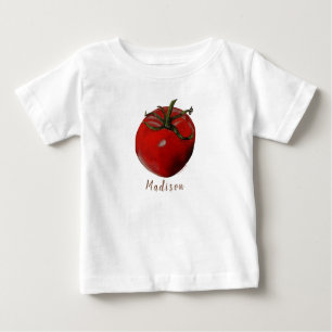 Tomato Baby T-Shirt - Optional Personalisation