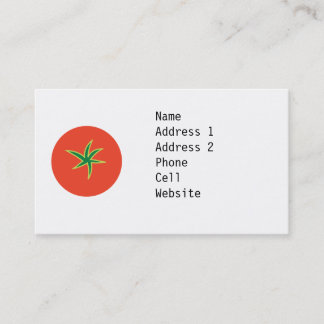 Tomato Business Card