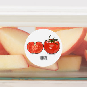 Tomato cartoon illustration 