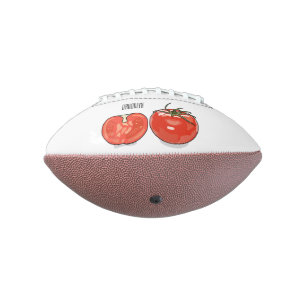 Tomato cartoon illustration football