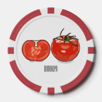 Tomato cartoon illustration