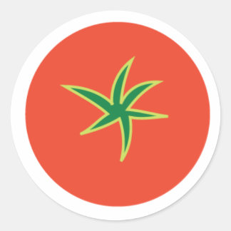 Tomato Classic Round Sticker