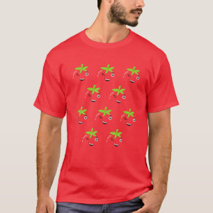 Tomato Costume Funny Tomato Pattern T-Shirt