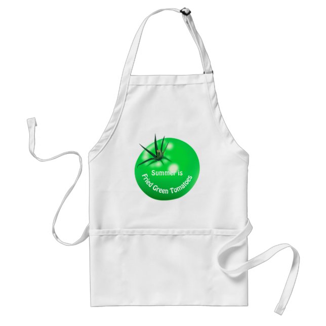 Tomato fried green tomatoes cute summer standard apron (Front)