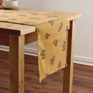 Tomato Grove Autumn Picnic Short Table Runner