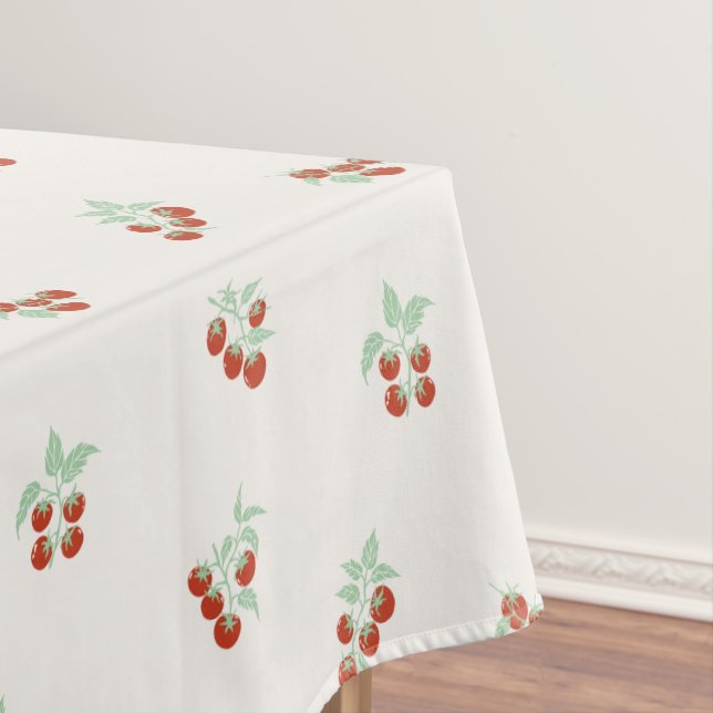 Tomato Grove Green House Brunch  Tablecloth (In Situ)