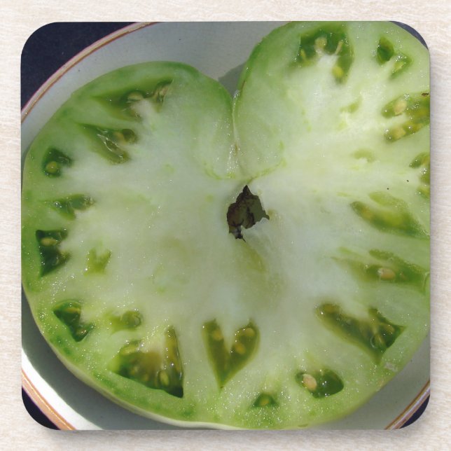 Tomato Hearts Coaster (Front)