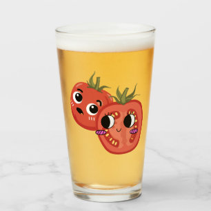 Tomato in Awe Glass