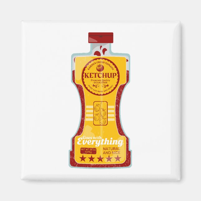 Tomato Ketchup Magnet (Front)