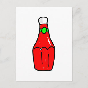 Tomato Ketchup Postcard