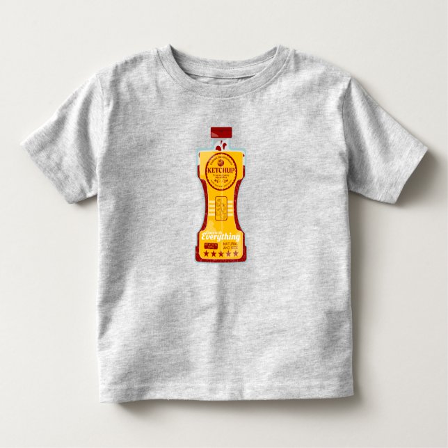 Tomato Ketchup Toddler T-Shirt (Front)