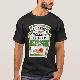 Tomato Ketchup With A Blend of Veggies DIY Hallowe T-Shirt
