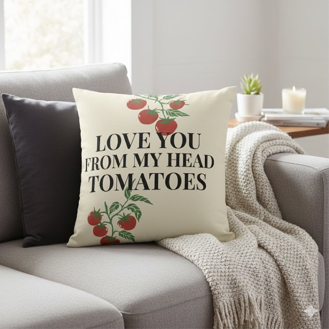 Tomato Love Note Farm-to-Table Fresh Cushion (Creator Uploaded)