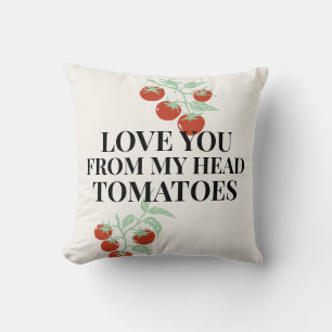 Tomato Love Note Green House Brunch Cushion