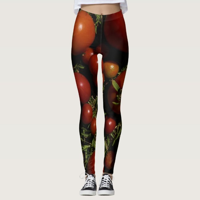 Tomato Obsession Ripe Leggings (Front)